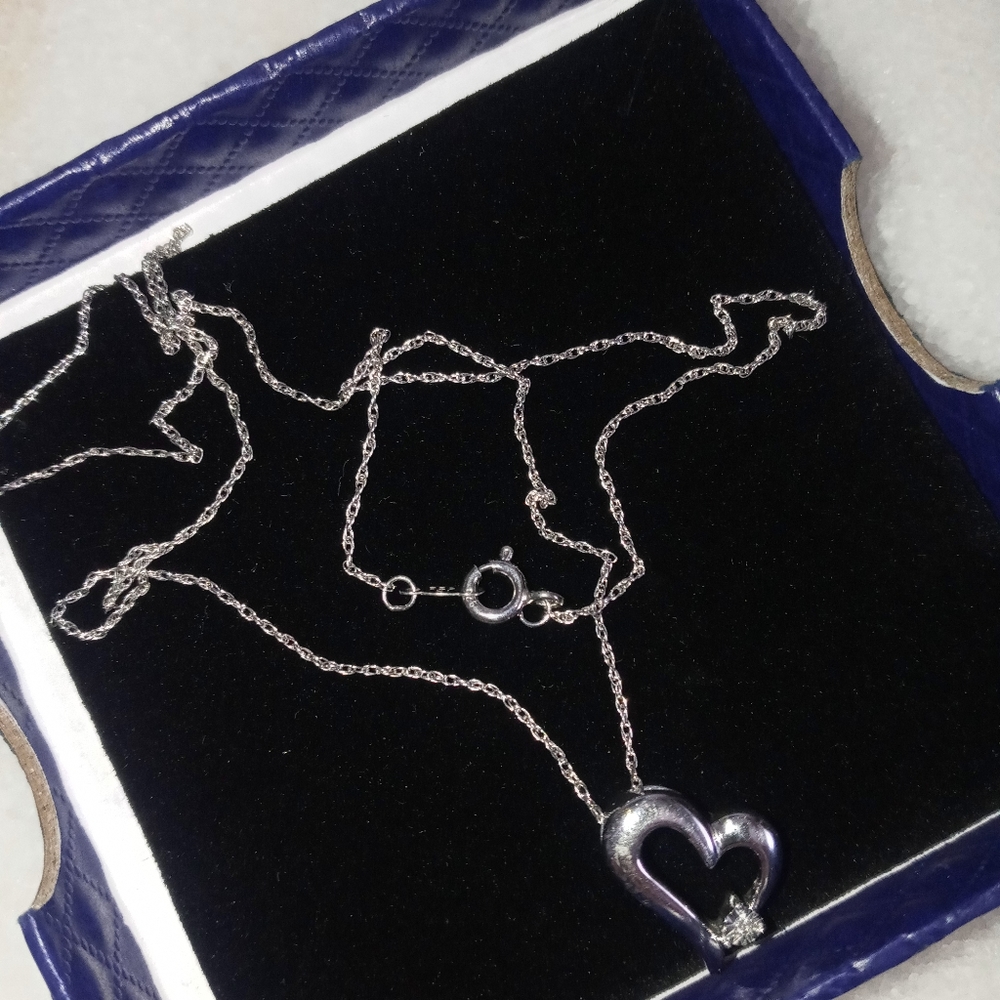 925 silver Diamond 💍💎 neckless - Picture 2 of 6